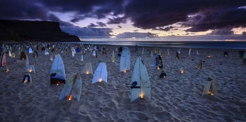 1000 Surfboard Graveyard